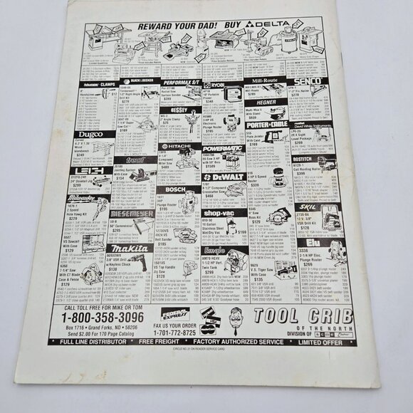 American Woodworker Magazine May June July August 1989 October 1990 August 1991 - Picture 11 of 11